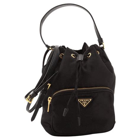 prada waist bag velvet|Prada drawstring bucket bag.